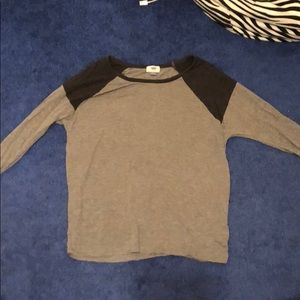 Grey and Barack long sleeve tee